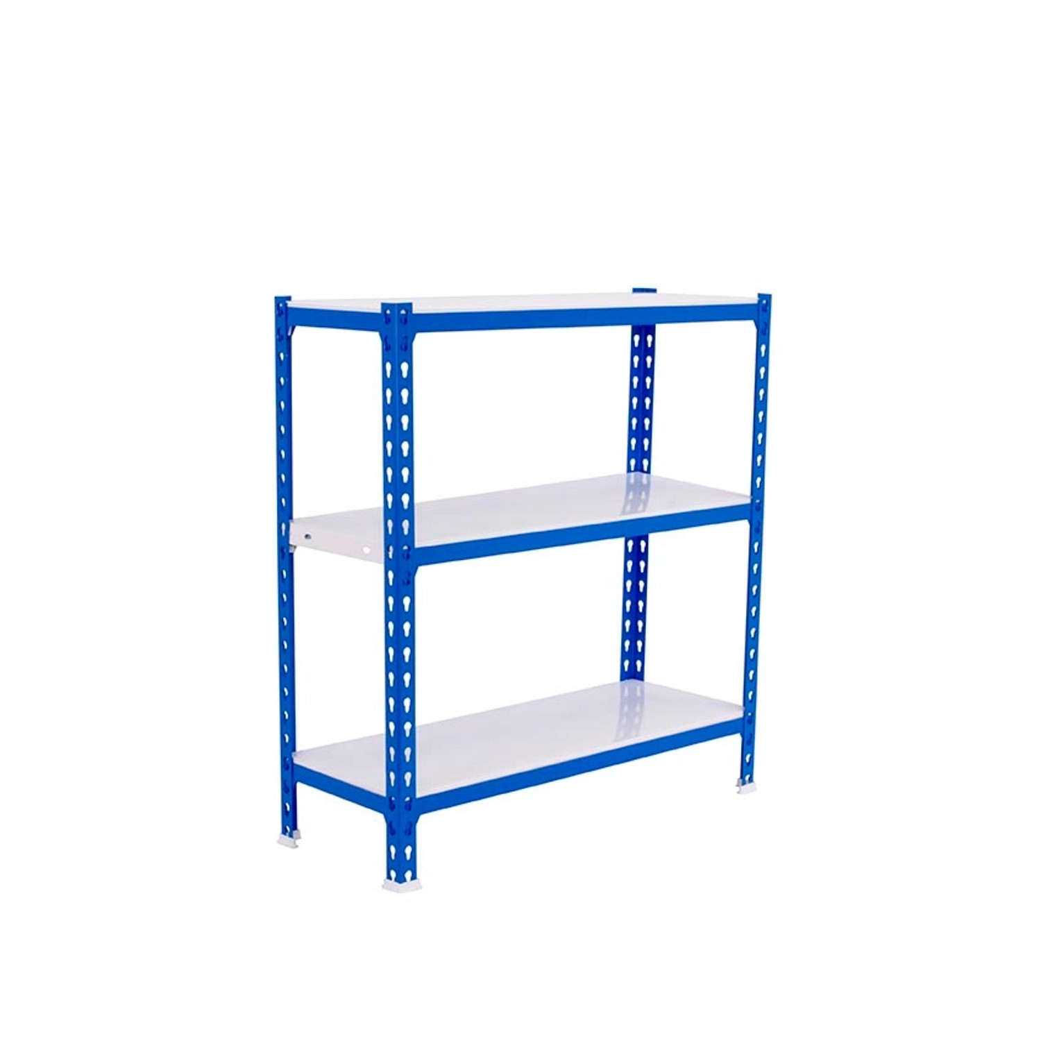PROREGAL Schwerlastregal Baby Metal Shark HxBxT 90 x 90 x 30 cm Fachlast 180 kg Blau-Weiß PROREGAL Schwerlastregal Baby Metal Shark HxBxT 90 x 90 x 30 cm Fachlast 180 kg Blau-Weiß von PROREGAL