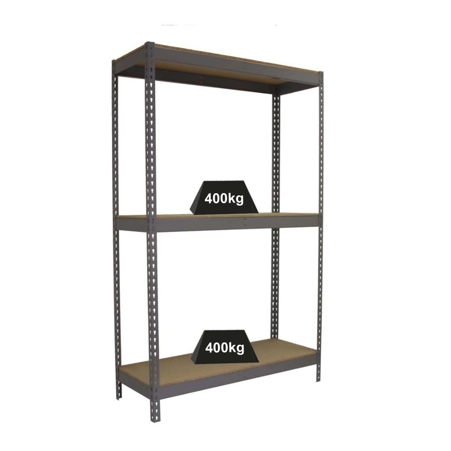 PROREGAL Schwerlastregal Big Wood Yeti Three HxBxT 200 x 180 x 45 cm Fachlast 400 kg Grau PROREGAL Schwerlastregal Big Wood Yeti Three HxBxT 200 x 180 x 45 cm Fachlast 400 kg Grau von PROREGAL