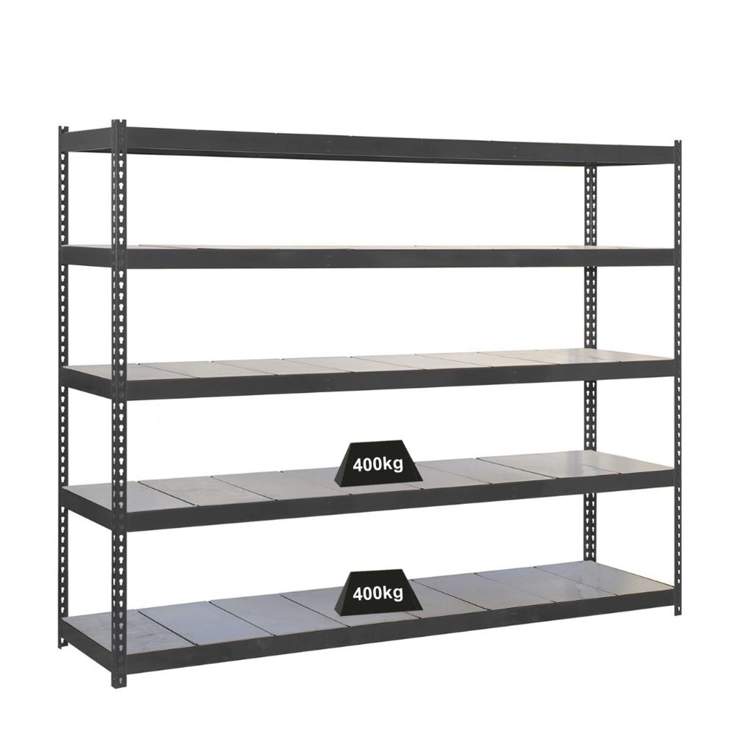 PROREGAL Schwerlastregal Metal Beast Five HxBxT 200 x 240 x 45 cm Fachlast 400 kg Anthrazit PROREGAL Schwerlastregal Metal Beast Five HxBxT 200 x 240 x 45 cm Fachlast 400 kg Anthrazit von PROREGAL