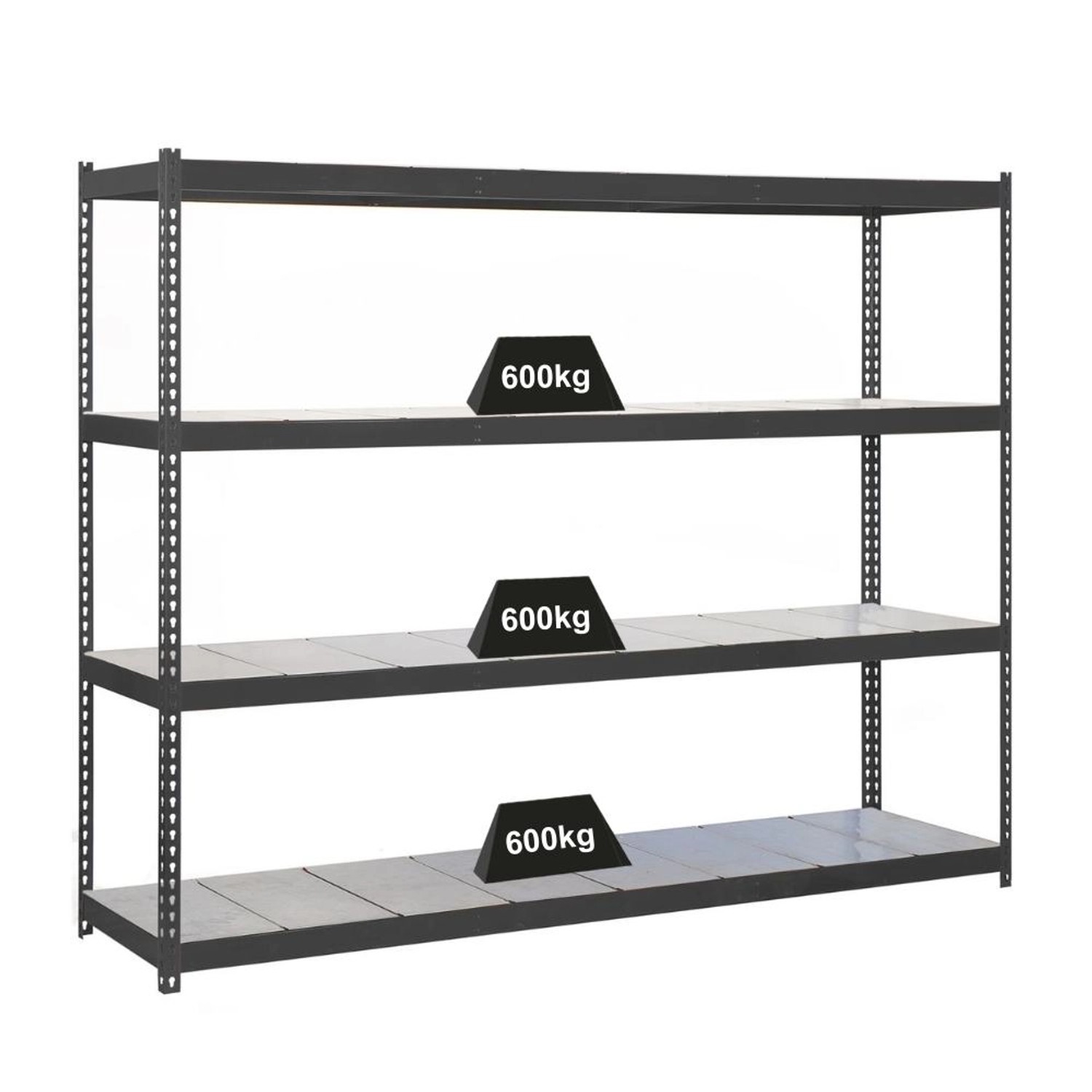 PROREGAL Schwerlastregal Metal Beast Four HxBxT 200 x 180 x 90 cm Fachlast 600 kg Anthrazit PROREGAL Schwerlastregal Metal Beast Four HxBxT 200 x 180 x 90 cm Fachlast 600 kg Anthrazit von PROREGAL