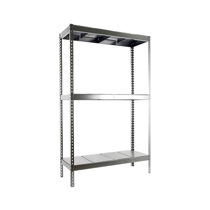 PROREGAL Schwerlastregal Metal Beast Three HxBxT 150 x 120 x 60 cm 3 Ebenen Fachlast 600 kg Verzinkt von PROREGAL