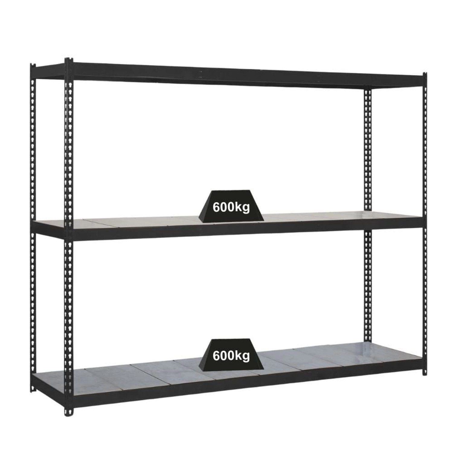 PROREGAL Schwerlastregal Metal Beast Three HxBxT 200 x 240 x 90 cm Fachlast 400 kg Anthrazit PROREGAL Schwerlastregal Metal Beast Three HxBxT 200 x 240 x 90 cm Fachlast 400 kg Anthrazit von PROREGAL