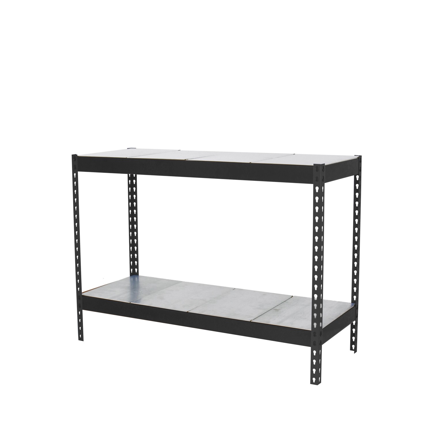 PROREGAL Schwerlastregal Metal Beast Two HxBxT 90 x 120 x 45 cm 2 Ebenen Fachlast 600 kg Anthrazit PROREGAL Schwerlastregal Metal Beast Two HxBxT 90 x 120 x 45 cm 2 Ebenen Fachlast 600 kg Anthrazit von PROREGAL