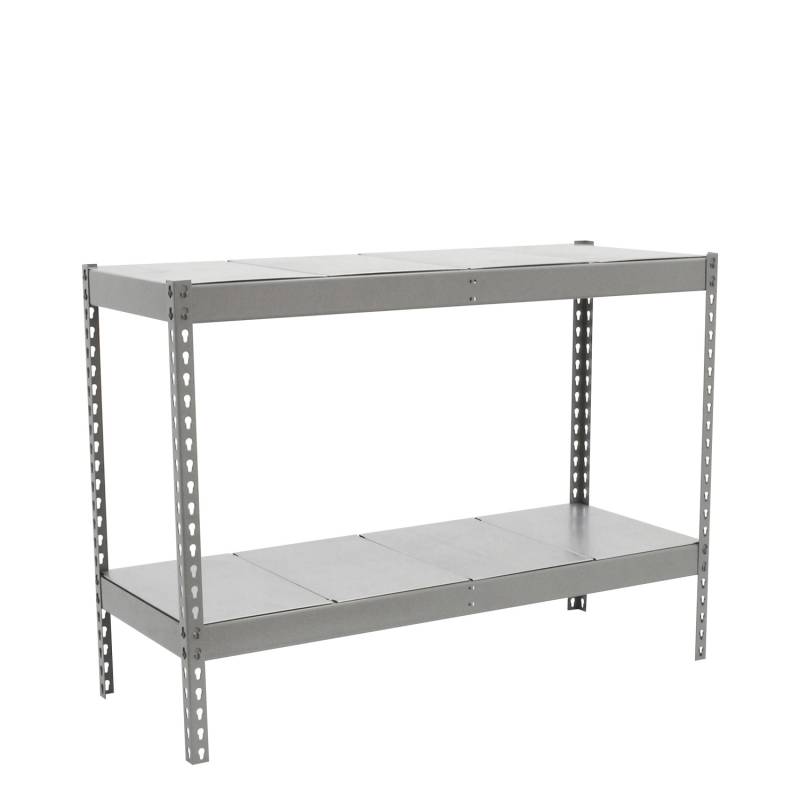 PROREGAL Schwerlastregal Metal Beast Two HxBxT 90 x 120 x 45 cm 2 Ebenen Fachlast 600 kg Verzinkt PROREGAL Schwerlastregal Metal Beast Two HxBxT 90 x 120 x 45 cm 2 Ebenen Fachlast 600 kg Verzinkt von PROREGAL