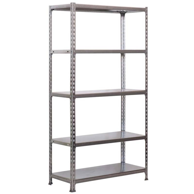 PROREGAL Schwerlastregal Metal Shark HxBxT 180 x 80 x 30 cm Fachlast 180 kg Verzinkt PROREGAL Schwerlastregal Metal Shark HxBxT 180 x 80 x 30 cm Fachlast 180 kg Verzinkt von PROREGAL
