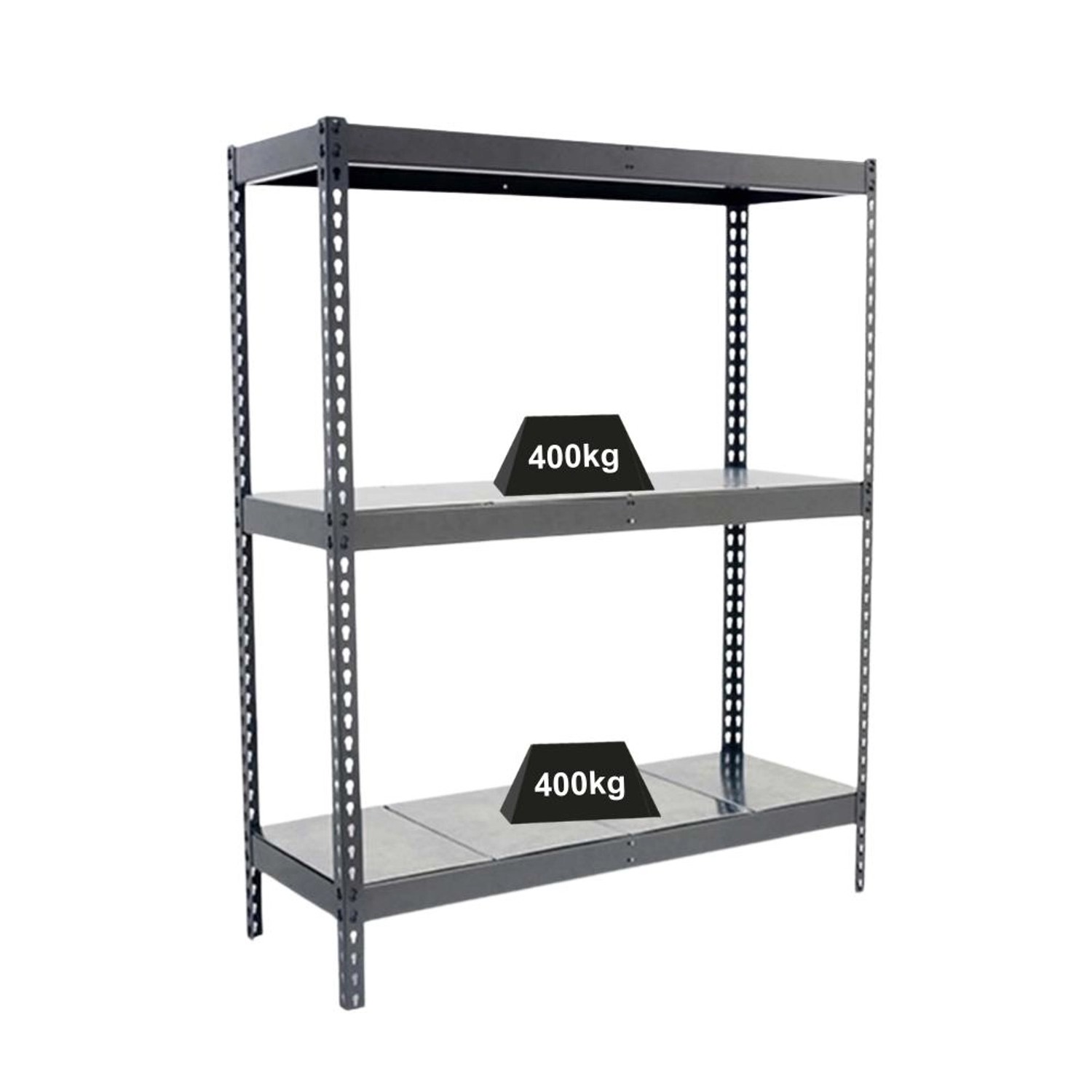 PROREGAL Schwerlastregal Mid Metal Yeti Three HxBxT 150 x 120 x 60 cm Fachlast 400 kg Grau PROREGAL Schwerlastregal Mid Metal Yeti Three HxBxT 150 x 120 x 60 cm Fachlast 400 kg Grau von PROREGAL