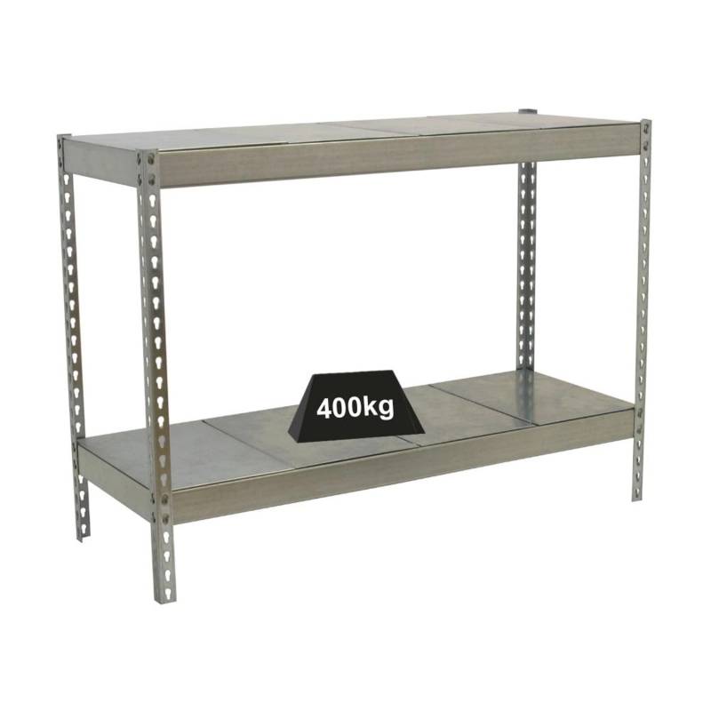 PROREGAL Schwerlastregal Mini Metal Yeti Two HxBxT 90 x 120 x 75 cm Fachlast 400 kg Verzinkt PROREGAL Schwerlastregal Mini Metal Yeti Two HxBxT 90 x 120 x 75 cm Fachlast 400 kg Verzinkt von PROREGAL