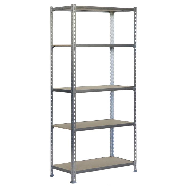 PROREGAL Schwerlastregal Muli HxBxT 180 x 90 x 30 cm 5 Fachböden Fachlast 150 kg Verzinkt PROREGAL Schwerlastregal Muli HxBxT 180 x 90 x 30 cm 5 Fachböden Fachlast 150 kg Verzinkt von PROREGAL