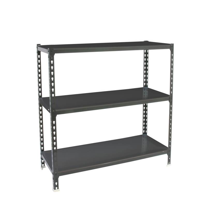 PROREGAL Schwerlastregal Small Metal Shark HxBxT 100 x 100 x 30 cm Fachlast 180 kg Anthrazit von PROREGAL