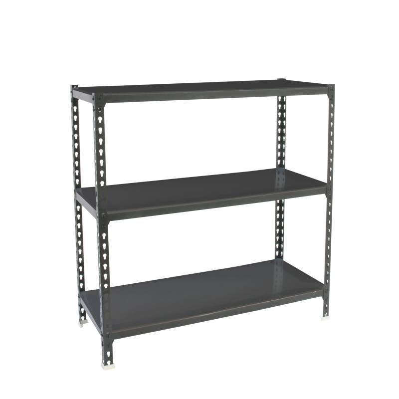 PROREGAL Schwerlastregal Small Metal Shark HxBxT 100 x 110 x 40 cm Fachlast 200 kg Anthrazit von PROREGAL