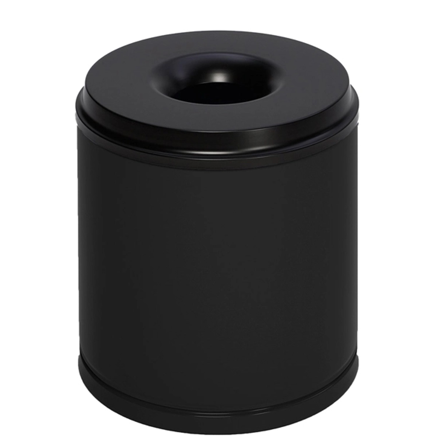 PROREGAL Selbstlöschender Papierkorb 30 Liter HxBxT 40 x 37 x 37 cm Verzinkter Stahl Schwarz PROREGAL Selbstlöschender Papierkorb 30 Liter HxBxT 40 x 37 x 37 cm Verzinkter Stahl Schwarz von PROREGAL