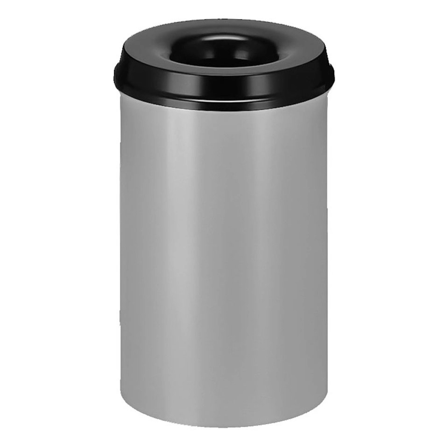 PROREGAL Selbstlöschender Papierkorb & Abfallsammler Aus Metall 20 Liter HxØ 42,6 x 26 cm Alu Grau& Kopfteil Schwarz PROREGAL Selbstlöschender Papierkorb & Abfallsammler Aus Metall 20 Liter HxØ 42,6 x 26 cm Alu Grau& Kopfteil Schwarz von PROREGAL