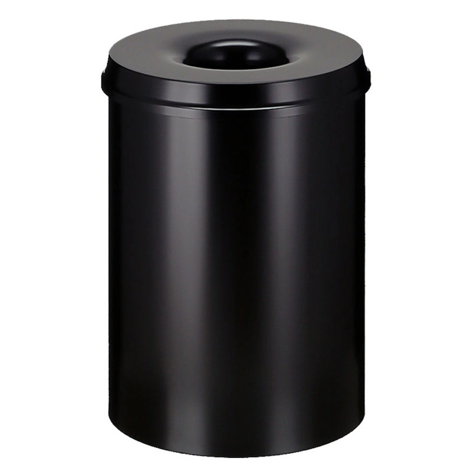PROREGAL Selbstlöschender Papierkorb & Abfallsammler Aus Metall 30 Liter HxØ 47 x 33,5 cm Schwarz PROREGAL Selbstlöschender Papierkorb & Abfallsammler Aus Metall 30 Liter HxØ 47 x 33,5 cm Schwarz von PROREGAL