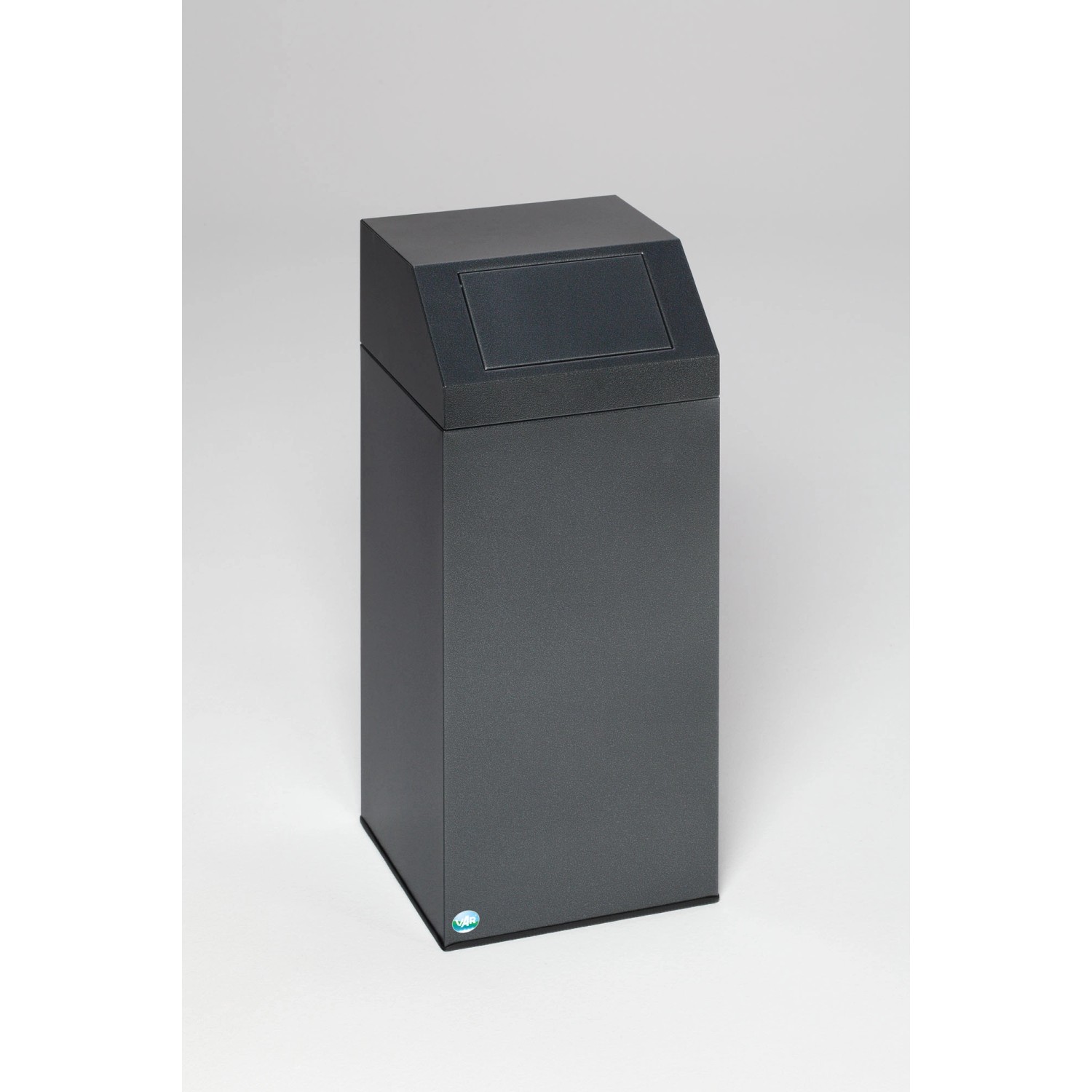 PROREGAL Selbstlöschender Wertstoffsammler Metall 82 Liter HxBxT 89 x 38 x 38 cm Verzinkter Stahl Dunkelgrau PROREGAL Selbstlöschender Wertstoffsammler Metall 82 Liter HxBxT 89 x 38 x 38 cm Verzinkter Stahl Dunkelgrau von PROREGAL