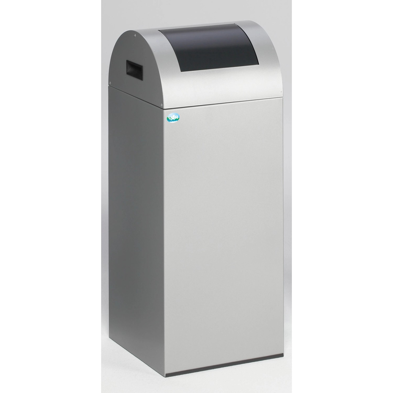 PROREGAL Selbstlöschender Wertstoffsammler Rund Mit Einwurfklappe 60 Liter HxBxT 80 x 32 x 32 cm Verzinkter Stahl Silber Anthrazit PROREGAL Selbstlöschender Wertstoffsammler Rund Mit Einwurfklappe 60 Liter HxBxT 80 x 32 x 32 cm Verzinkter Stahl Silber Anthrazit von PROREGAL