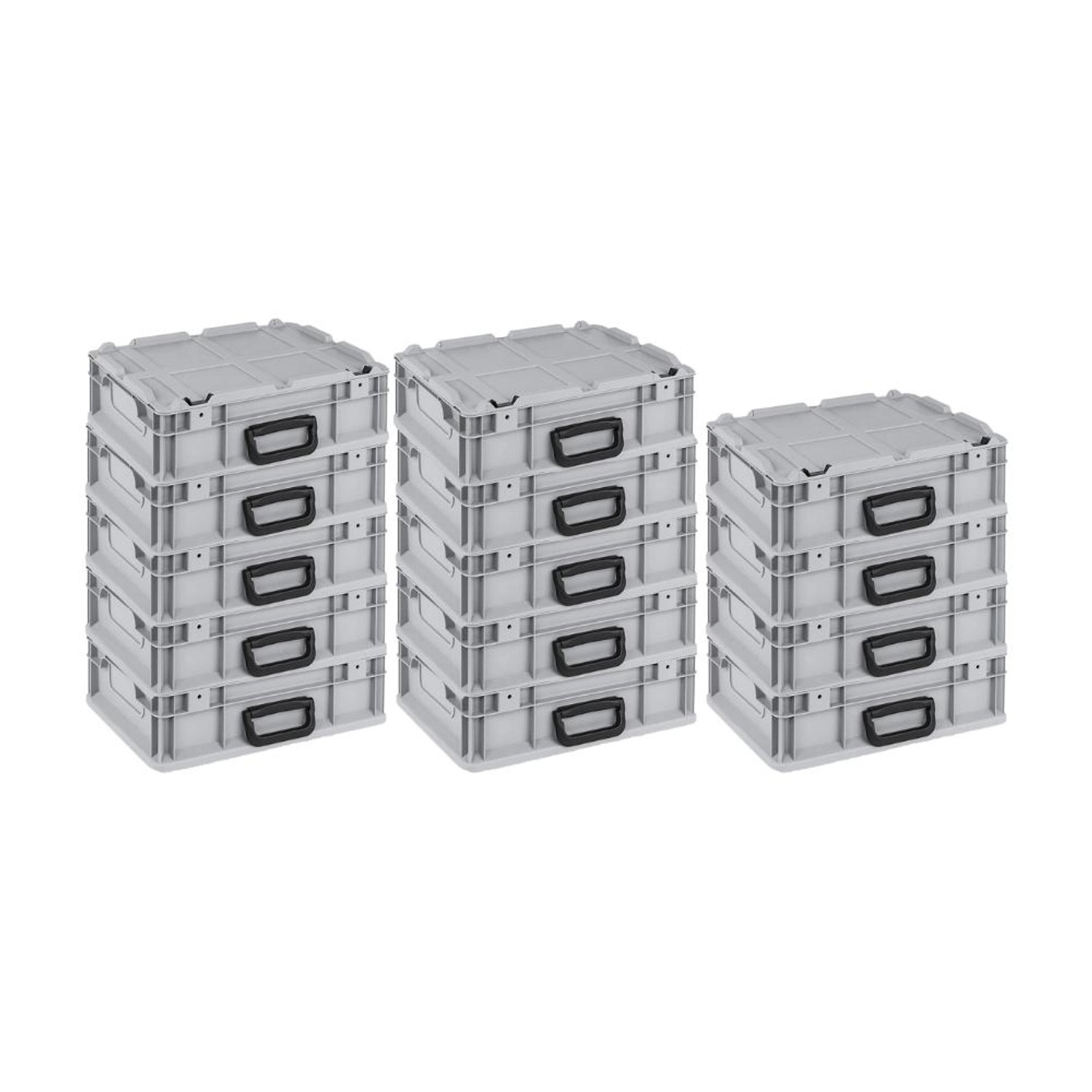 SuperSparSet 10 x Eurobox NextGen Portable HxBxT 23,5 x 30 x 40 cm 20 Liter Eurobehälter Transportbox Transportbehälter Stapelbehälter SuperSparSet 10 x Eurobox NextGen Portable HxBxT 23,5 x 30 x 40 cm 20 Liter Eurobehälter Transportbox Transportbehälter Stapelbehälter von PROREGAL