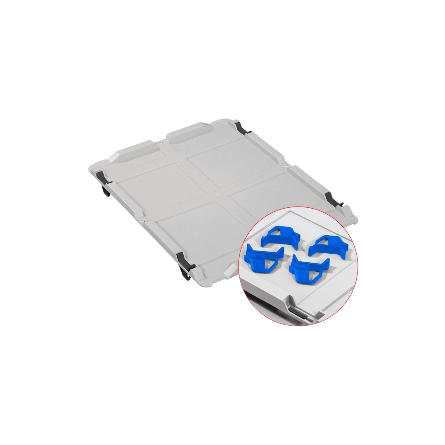 PROREGAL SparSet 10x Eurobox NextGen Grip mit Auflagedeckel mit 4 Blauen Schiebeschnappverschlüssen HxBxT 22 x 30 x 40 cm 20 Liter Griffe PROREGAL SparSet 10x Eurobox NextGen Grip mit Auflagedeckel mit 4 Blauen Schiebeschnappverschlüssen HxBxT 22 x 30 x 40 cm 20 Liter Griffe von PROREGAL