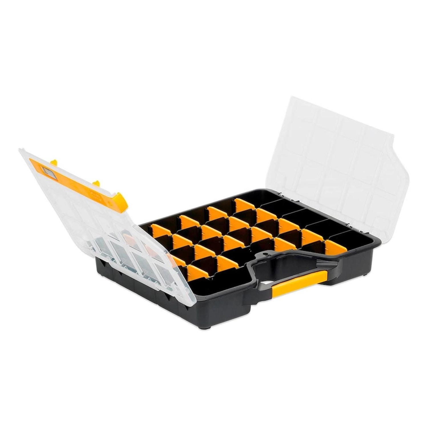 SparSet 10 x Sortimentskasten EuroPlus Basic HxBxT 6,5 x 36,5 x 29,5 cm Schwarz-Transparent-Gelb SparSet 10 x Sortimentskasten EuroPlus Basic HxBxT 6,5 x 36,5 x 29,5 cm Schwarz-Transparent-Gelb von PROREGAL