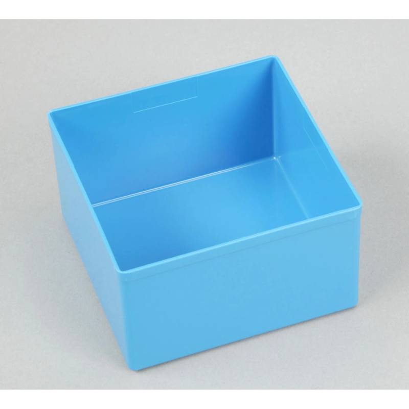 SparSet 10 x Sortimentskasten EuroPlus Insert HxBxT 6,3 x 10,8 x 10,8 cm Blau von PROREGAL
