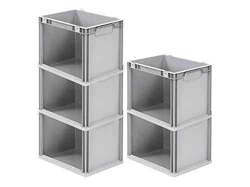 SparSet 5x Eurobox NextGen Store | HxBxT 32x30x40cm | 30 Liter | Seite offen | Eurobehälter, Transportbox, Transportbehälter, Stapelbehälter SparSet 5x Eurobox NextGen Store | HxBxT 32x30x40cm | 30 Liter | Seite offen | Eurobehälter, Transportbox, Transportbehälter, Stapelbehälter von PROREGAL