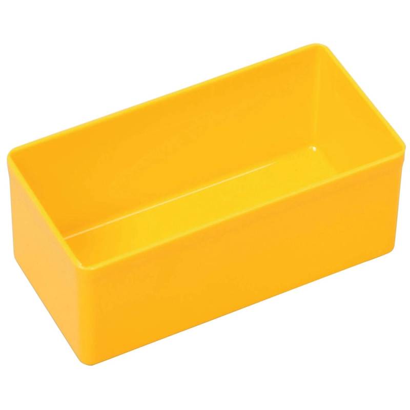 SparSet 5 x Sortimentskasten EuroPlus Insert HxBxT 4,5 x 5,4 x 10,8 cm Gelb von PROREGAL