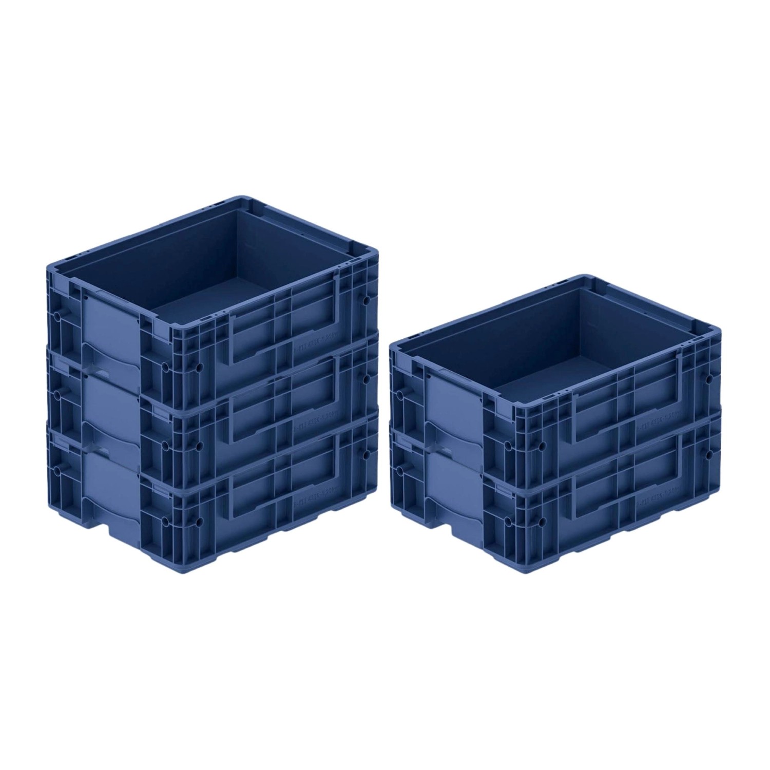 SparSet 5 x VDA KLT Kleinladungsträger Mit Verbundboden HxBxT 14,7 x 30 x 40 cm 10 Liter KLT Transportbox Transportbehälter Stapelbehälter SparSet 5 x VDA KLT Kleinladungsträger Mit Verbundboden HxBxT 14,7 x 30 x 40 cm 10 Liter KLT Transportbox Transportbehälter Stapelbehälter von PROREGAL