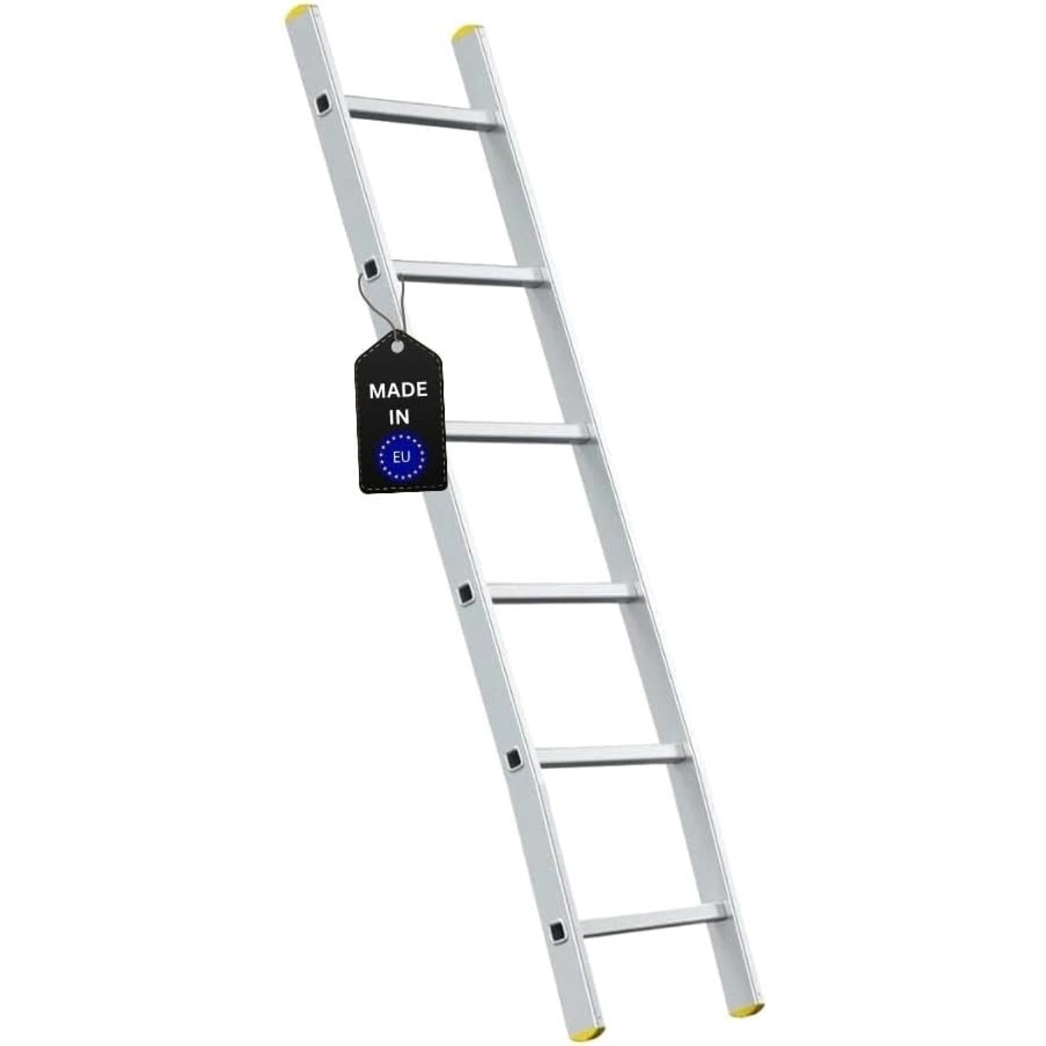 PROREGAL Sprossen-Anlegeleiter Economy Plus Ohne Traverse 6 Sprossen Arbeitshöhe 2,69 m Traglast 150 kg von PROREGAL