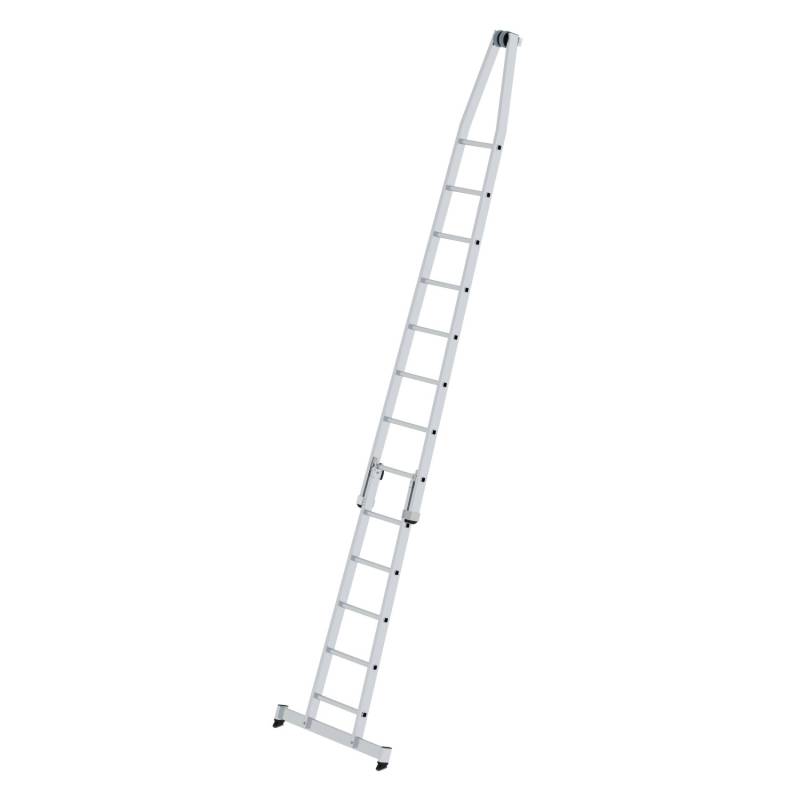 PROREGAL Sprossen-Glasreinigerleiter Satz mit Traverse 2-Teilig von PROREGAL