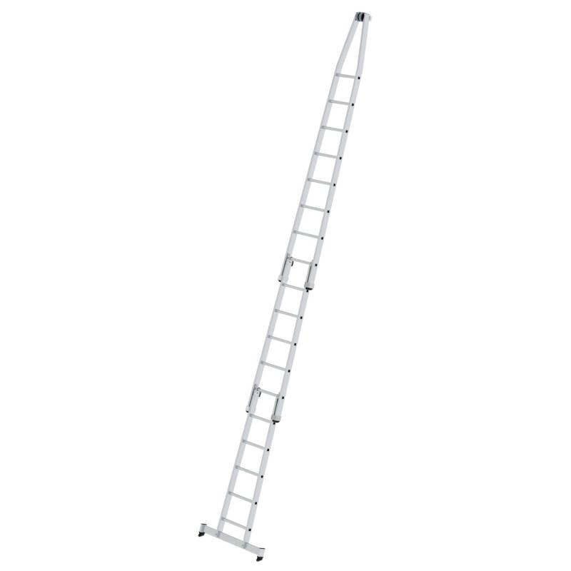 PROREGAL Sprossen-Glasreinigerleiter Satz mit Traverse 3-Teilig von PROREGAL