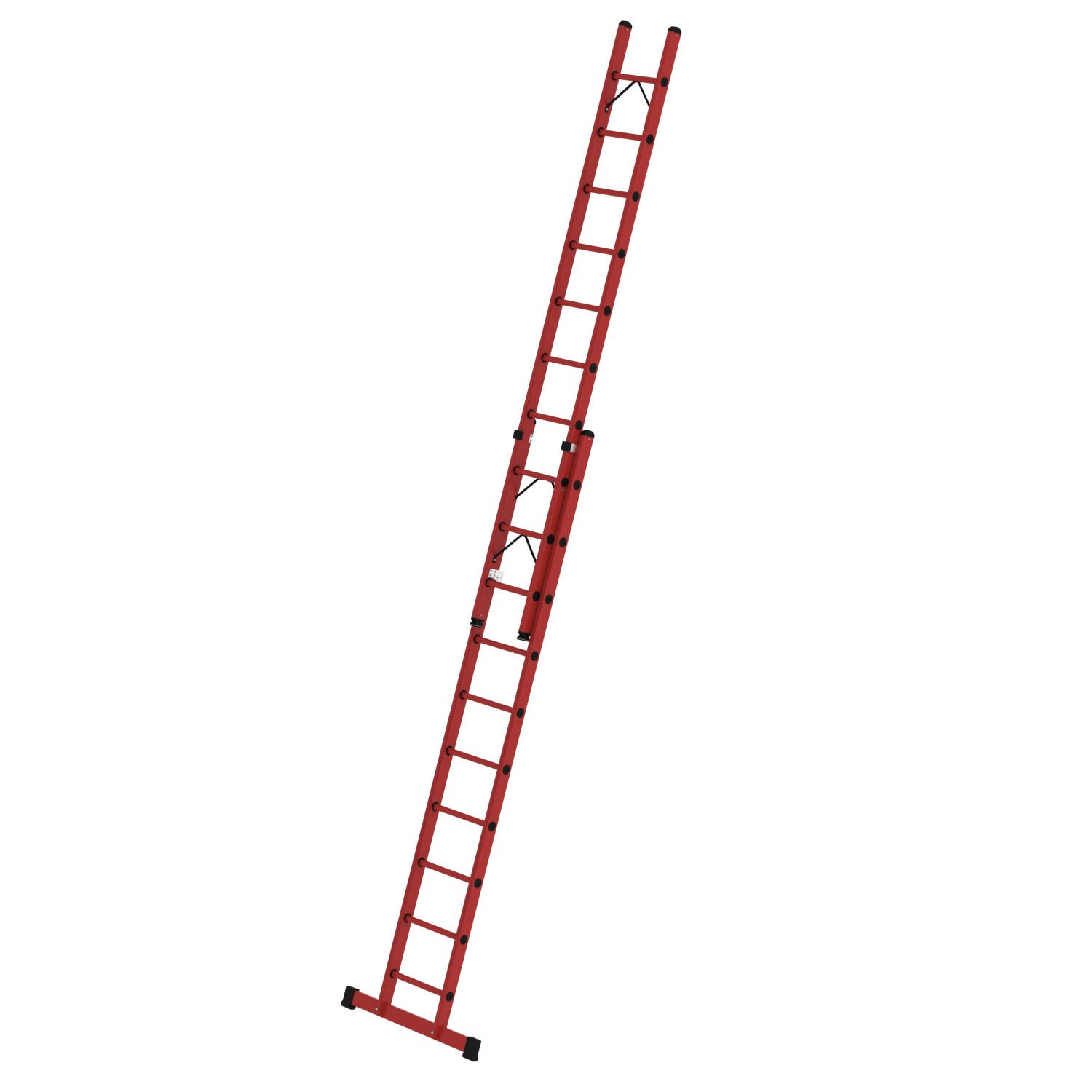 PROREGAL Sprossen-Schiebeleiter 2-Teilig GFK mit Standard-Traverse 2 x 10 Sprossen PROREGAL Sprossen-Schiebeleiter 2-Teilig GFK mit Standard-Traverse 2 x 10 Sprossen von PROREGAL