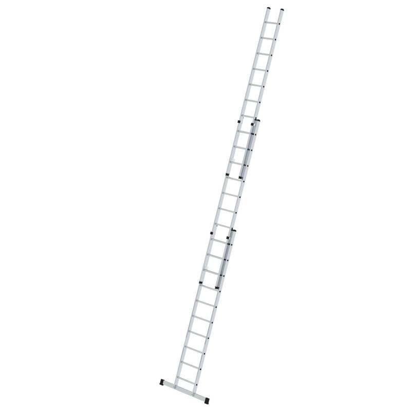PROREGAL Sprossen-Schiebeleiter 3-Teilig mit Standard-Traverse 3 x 10 Sprossen von PROREGAL