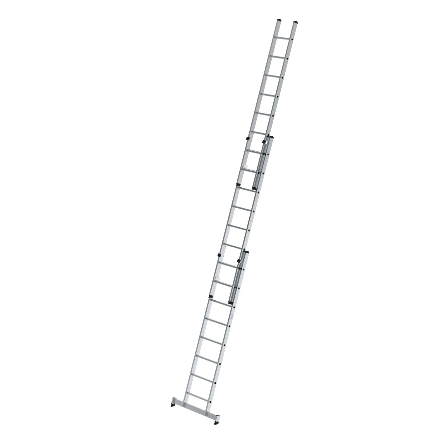 PROREGAL Sprossen-Schiebeleiter 3-Teilig mit Traverse 3 x 8 Sprossen PROREGAL Sprossen-Schiebeleiter 3-Teilig mit Traverse 3 x 8 Sprossen von PROREGAL