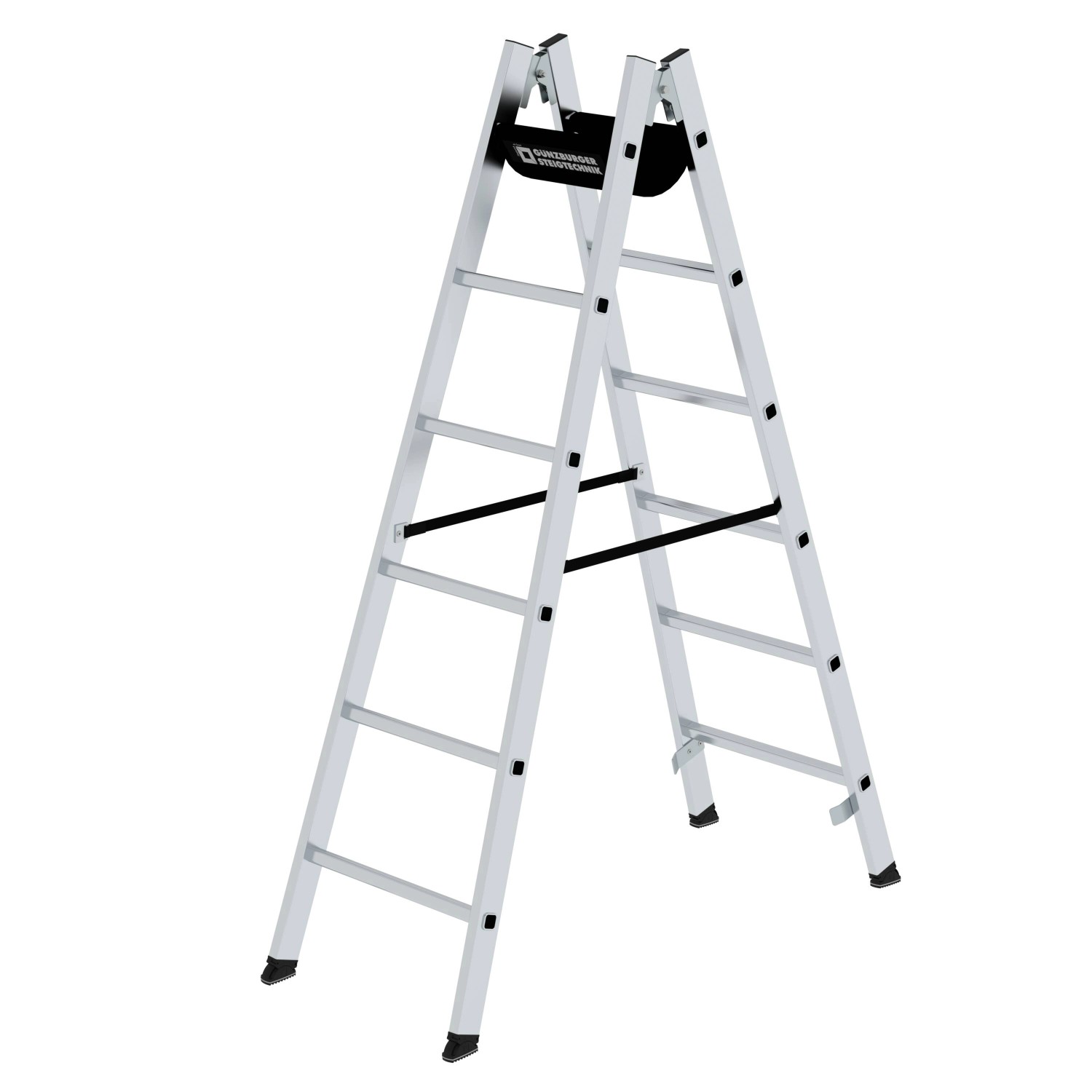 PROREGAL Sprossen-Stehleiter 2 x 6 Sprossen PROREGAL Sprossen-Stehleiter 2 x 6 Sprossen von PROREGAL