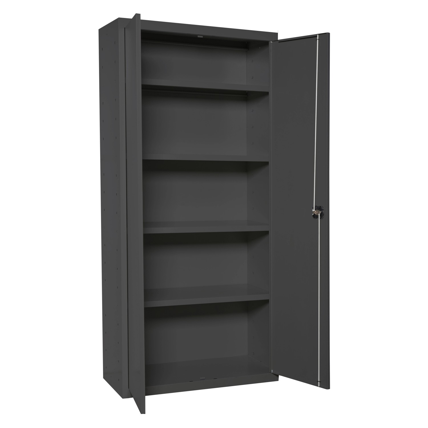 PROREGAL Stahlschrank AMEGO HxBxT 180 x 80 x 40 cm 4x Fachboden Anthrazit-Anthrazit Metallschrank Flügeltürenschrank PROREGAL Stahlschrank AMEGO HxBxT 180 x 80 x 40 cm 4x Fachboden Anthrazit-Anthrazit Metallschrank Flügeltürenschrank von PROREGAL