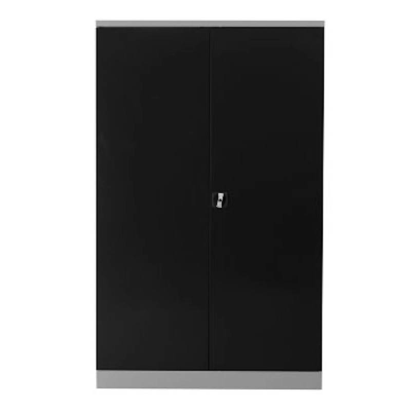PROREGAL Stahlschrank Bee 4 Fachböden HxBxT 195 x 120 x 42 cm Verzinktes Fachbodenmaterial Grau & Anthrazit von PROREGAL