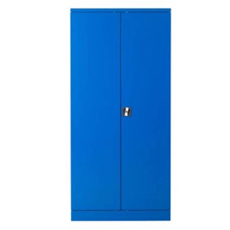 PROREGAL Stahlschrank Bee 4 Fachböden HxBxT 195 x 92 x 42 cm Pulverbeschichtetes Fachbodenmaterial Blau & Blau von PROREGAL