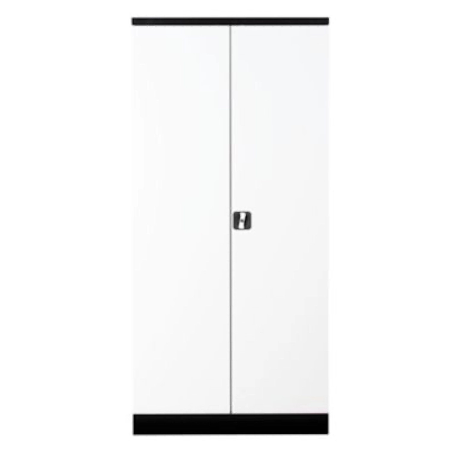 PROREGAL Stahlschrank Bee 4 Fachböden HxBxT 195 x 92 x 42 cm Pulverbeschichtetes Fachbodenmaterial Schwarz & Weiß PROREGAL Stahlschrank Bee 4 Fachböden HxBxT 195 x 92 x 42 cm Pulverbeschichtetes Fachbodenmaterial Schwarz & Weiß von PROREGAL