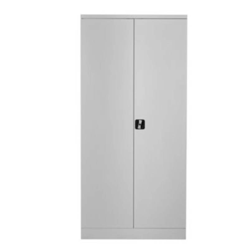 PROREGAL Stahlschrank Bee 4 Fachböden HxBxT 195 x 92 x 42 cm Pulverbeschichtetes Fachbodenmaterial Weiß & Weiß von PROREGAL