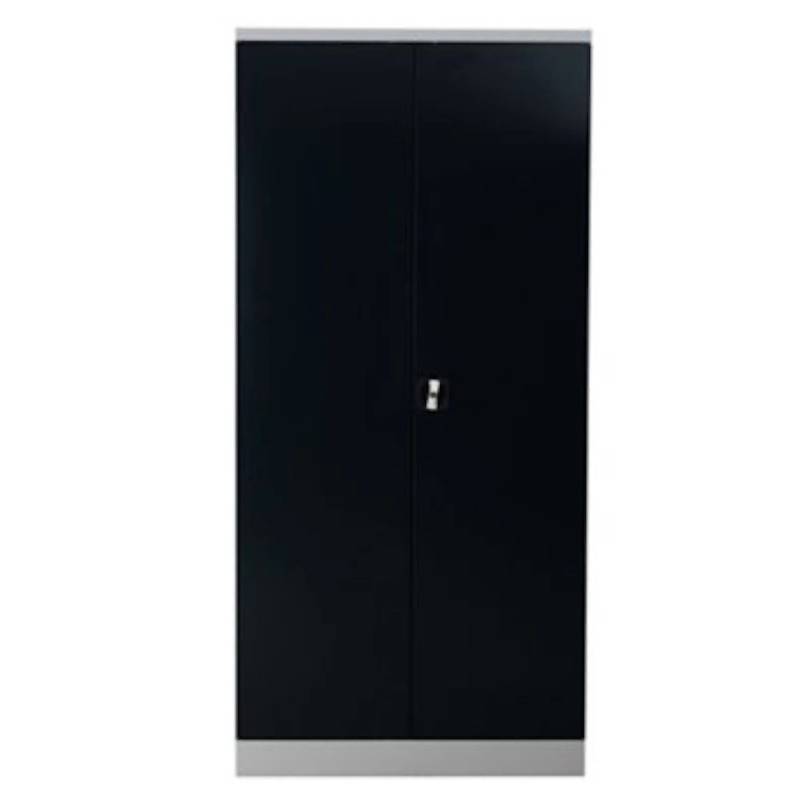 PROREGAL Stahlschrank Bee 4 Fachböden HxBxT 195 x 92 x 42 cm Verzinktes Fachbodenmaterial Grau & Anthrazit von PROREGAL