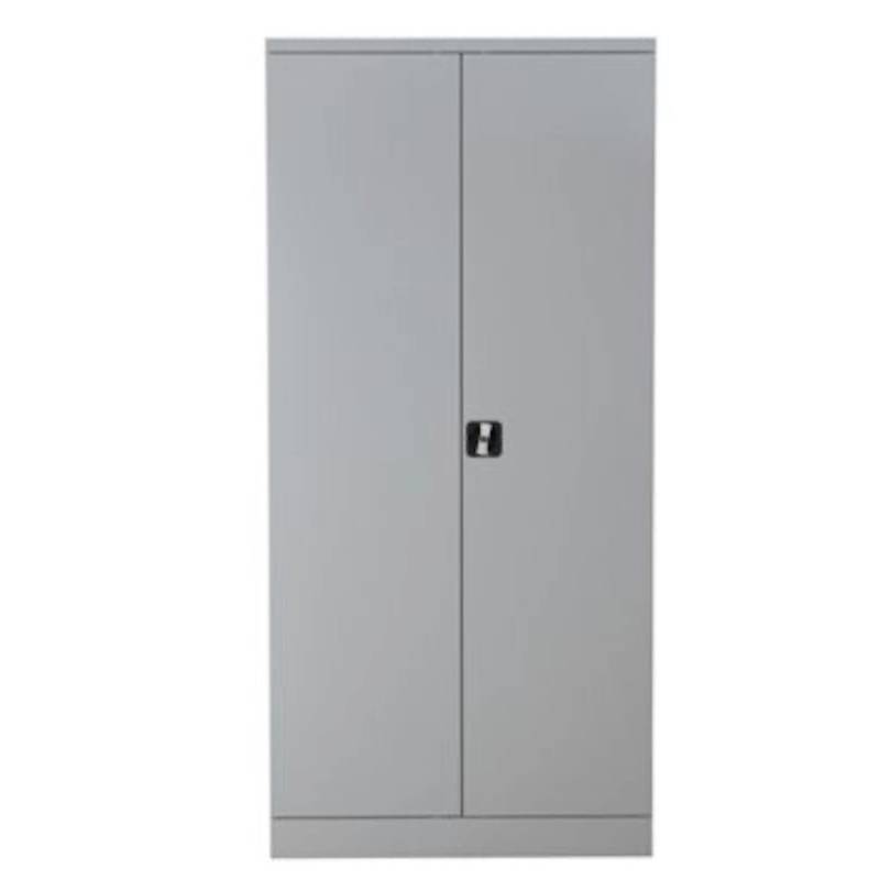 PROREGAL Stahlschrank Bee 4 Fachböden HxBxT 195 x 92 x 42 cm Verzinktes Fachbodenmaterial Grau & Grau von PROREGAL