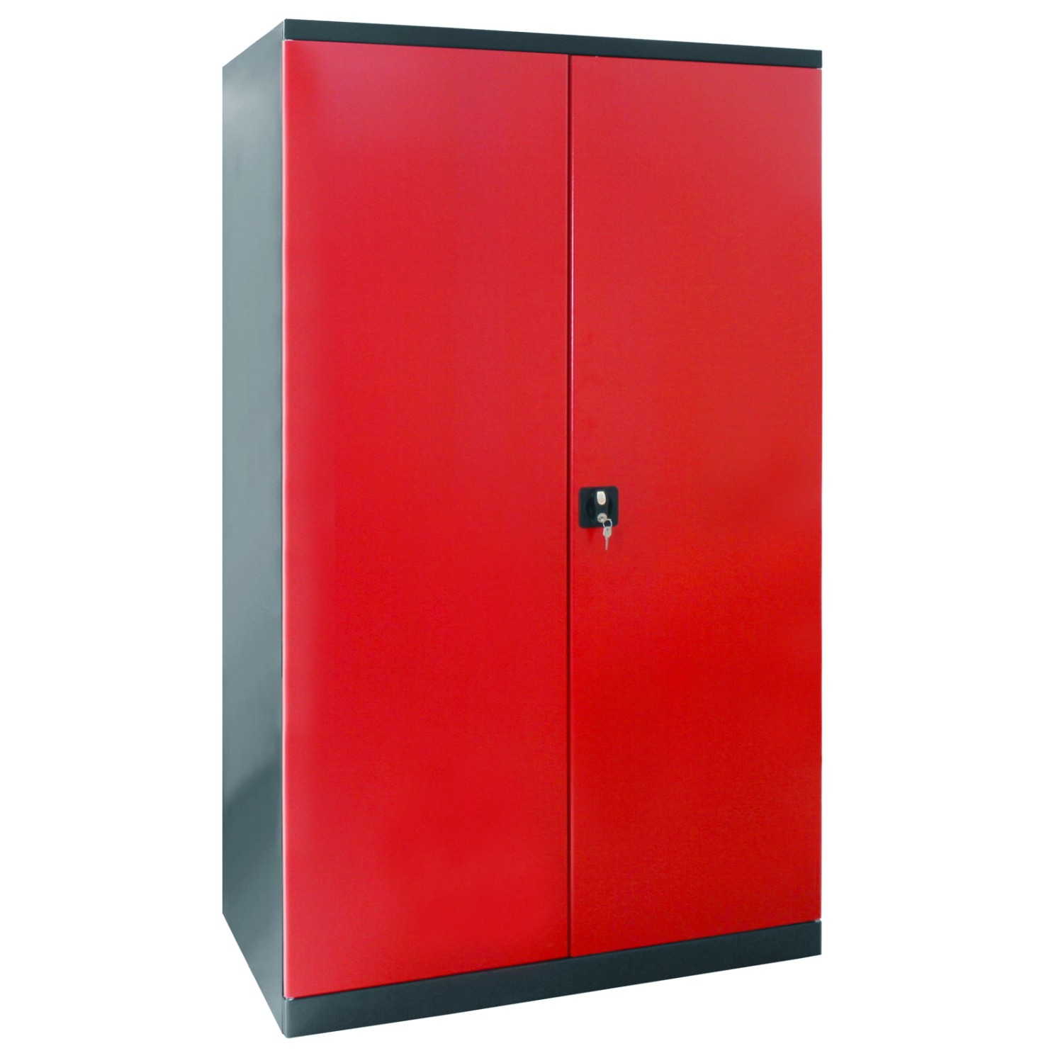 PROREGAL Stahlschrank Owl mit 4 Fachboden HxBxT 192 x 110 x 58 cm Anthrazitgrau Rot PROREGAL Stahlschrank Owl mit 4 Fachboden HxBxT 192 x 110 x 58 cm Anthrazitgrau Rot von PROREGAL