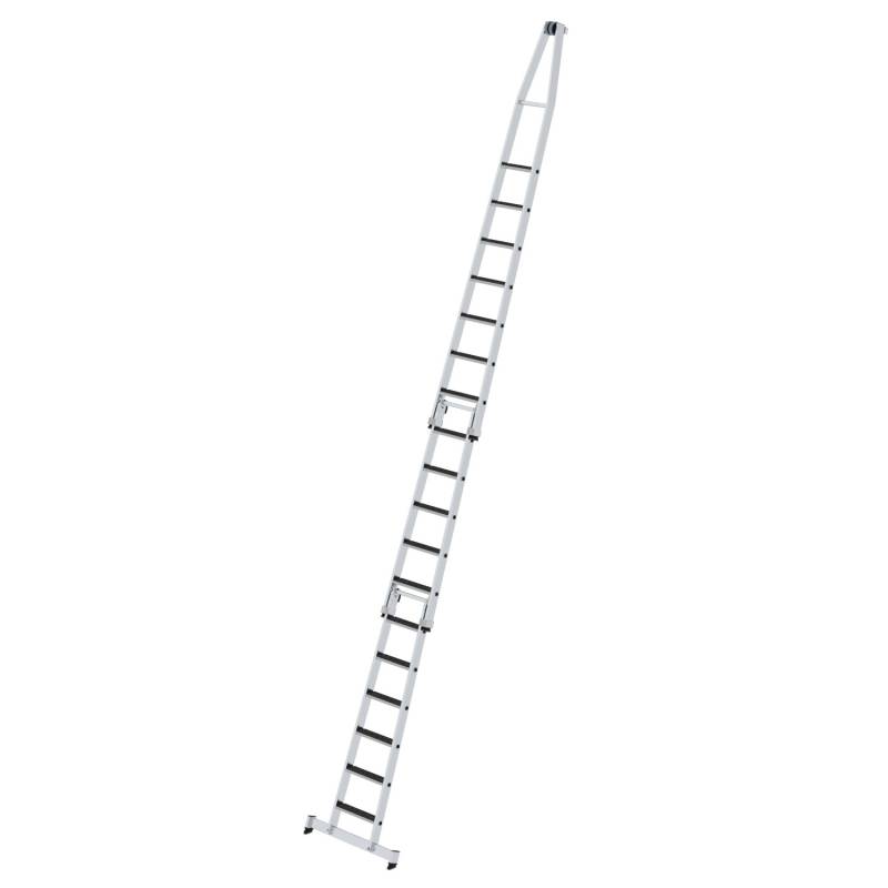 PROREGAL Stufen-Glasreinigerleiter-Satz mit Traverse und Clip-Step R13 3-Teilig von PROREGAL