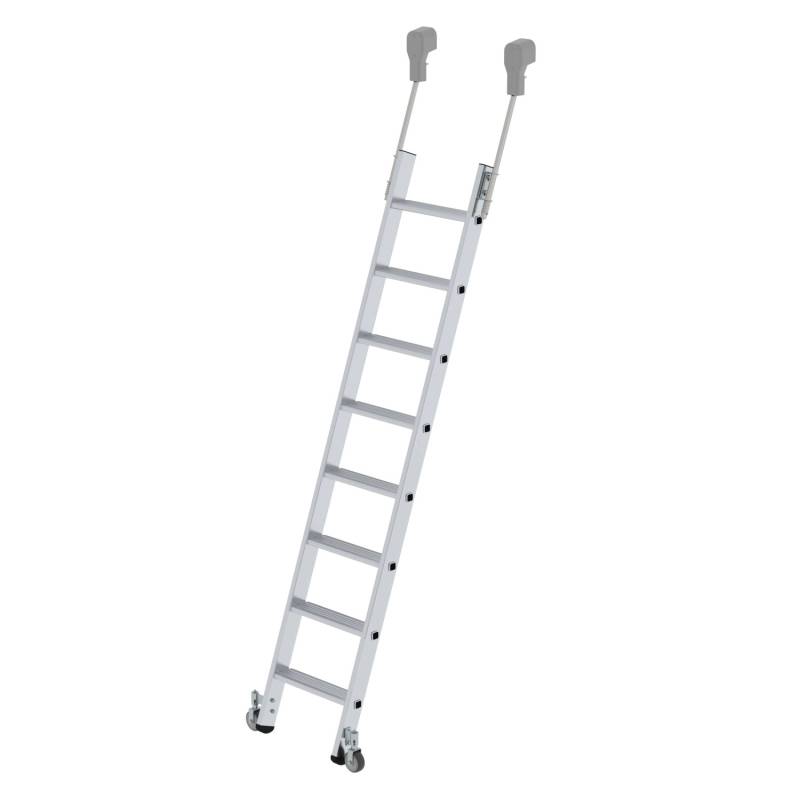 PROREGAL Stufen-Regalleiter Fahrbar 8 Stufen von PROREGAL