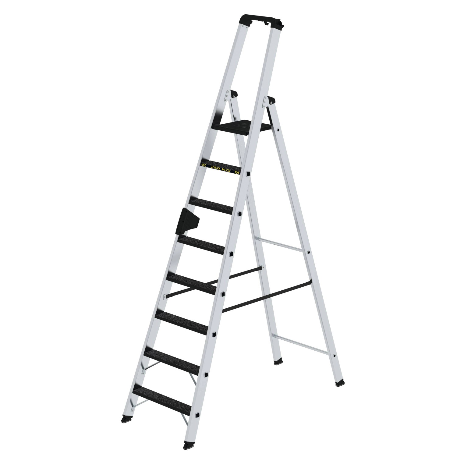 PROREGAL Stufen-Stehleiter 250 kg Einseitig Begehbar mit Clip-Step R13 8 Stufen PROREGAL Stufen-Stehleiter 250 kg Einseitig Begehbar mit Clip-Step R13 8 Stufen von PROREGAL