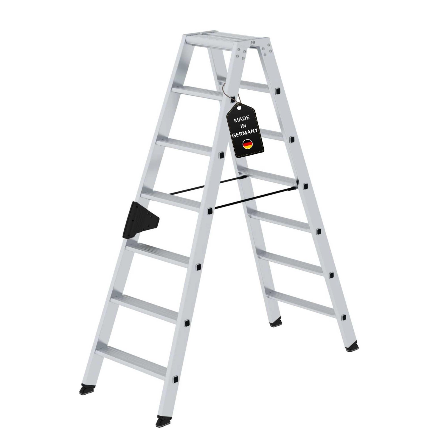 PROREGAL Stufen-Stehleiter Beidseitig Begehbar 2 x 7 Stufen PROREGAL Stufen-Stehleiter Beidseitig Begehbar 2 x 7 Stufen von PROREGAL