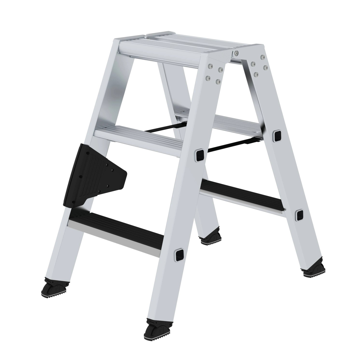 PROREGAL Stufen-Stehleiter Beidseitig Begehbar mit Clip-Step 2 x 3 Stufen PROREGAL Stufen-Stehleiter Beidseitig Begehbar mit Clip-Step 2 x 3 Stufen von PROREGAL