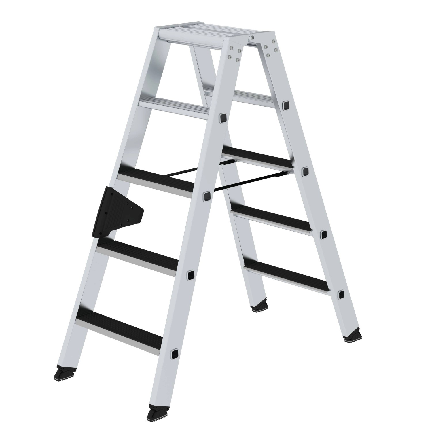 PROREGAL Stufen-Stehleiter Beidseitig Begehbar mit Clip-Step 2 x 5 Stufen PROREGAL Stufen-Stehleiter Beidseitig Begehbar mit Clip-Step 2 x 5 Stufen von PROREGAL