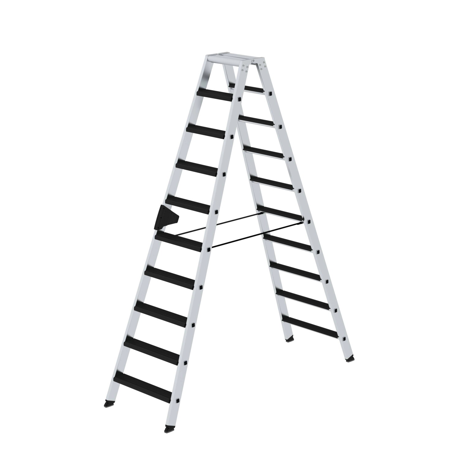 PROREGAL Stufen-Stehleiter Beidseitig Begehbar mit Clip-Step Relax 2 x 10 Stufen PROREGAL Stufen-Stehleiter Beidseitig Begehbar mit Clip-Step Relax 2 x 10 Stufen von PROREGAL