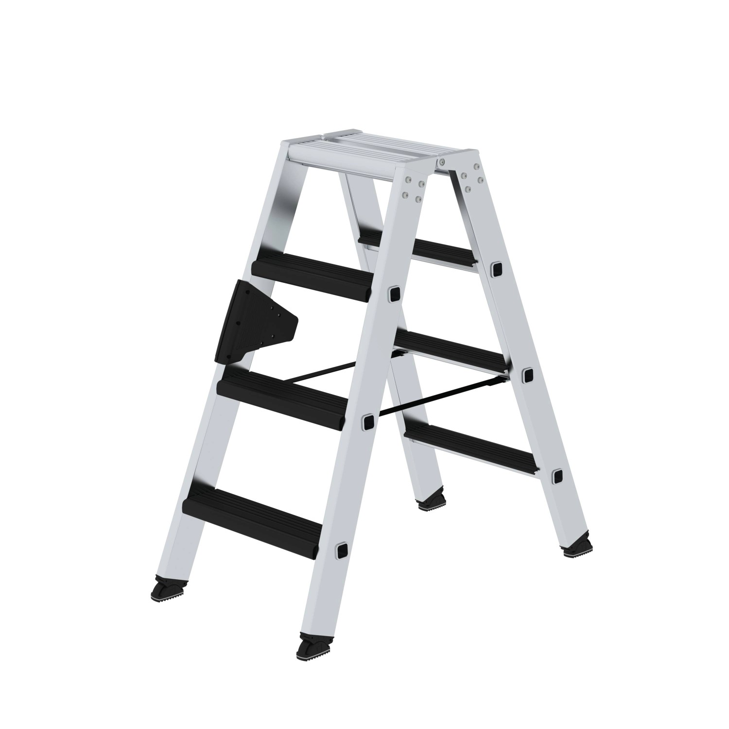 PROREGAL Stufen-Stehleiter Beidseitig Begehbar mit Clip-Step Relax 2 x 4 Stufen PROREGAL Stufen-Stehleiter Beidseitig Begehbar mit Clip-Step Relax 2 x 4 Stufen von PROREGAL