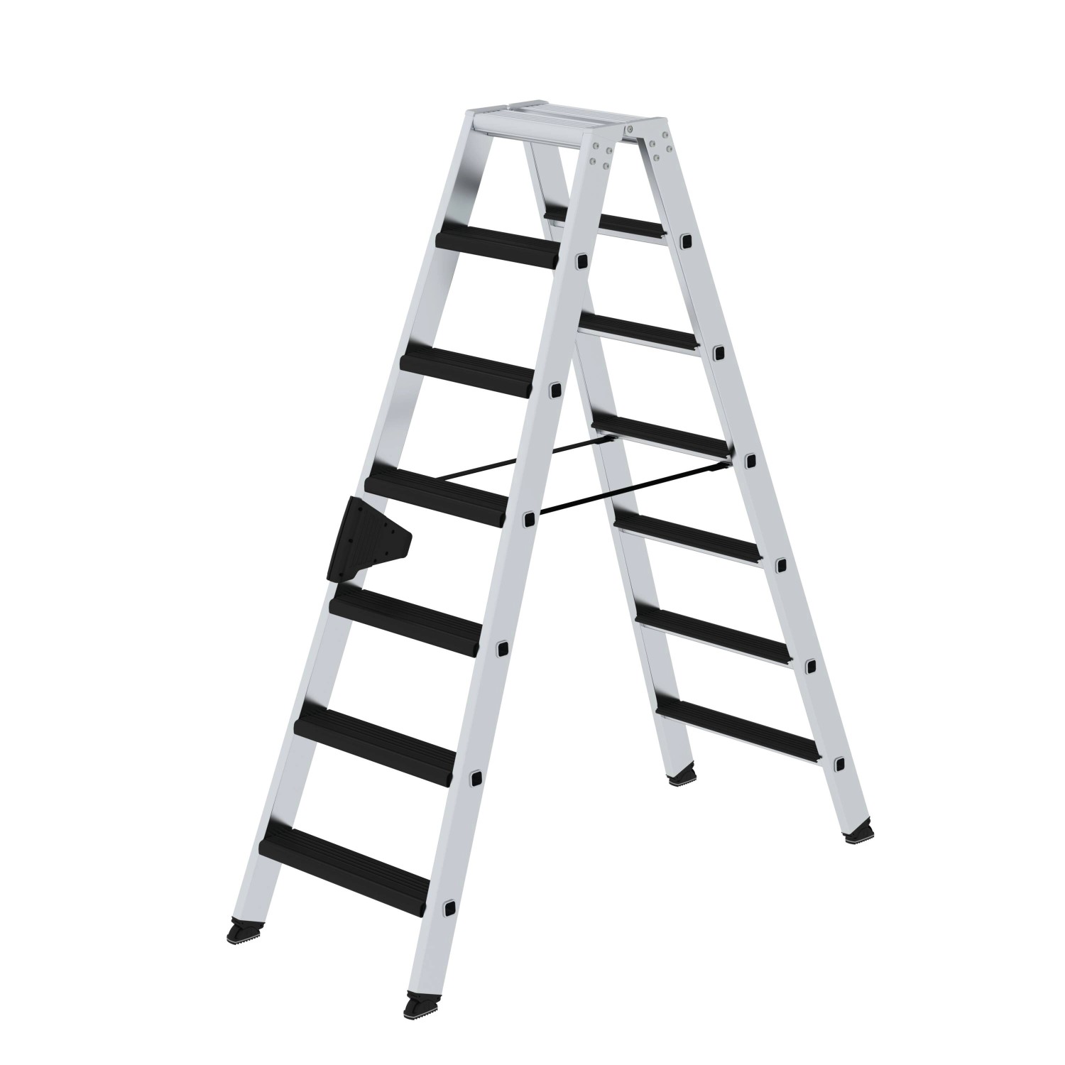 PROREGAL Stufen-Stehleiter Beidseitig Begehbar mit Clip-Step Relax 2 x 7 Stufen PROREGAL Stufen-Stehleiter Beidseitig Begehbar mit Clip-Step Relax 2 x 7 Stufen von PROREGAL